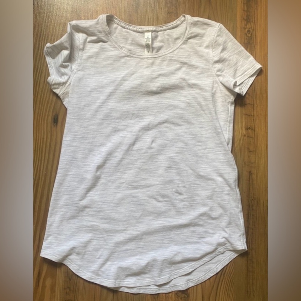 Lulu lemon athletic tee shirt.